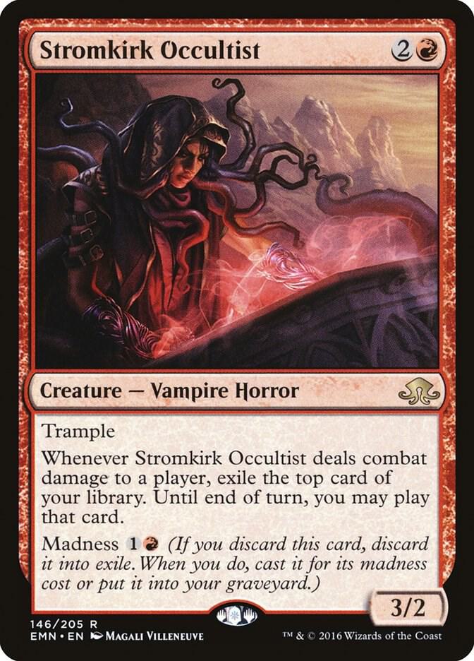 Stromkirk Occultist 146 card from Eldritch Moon