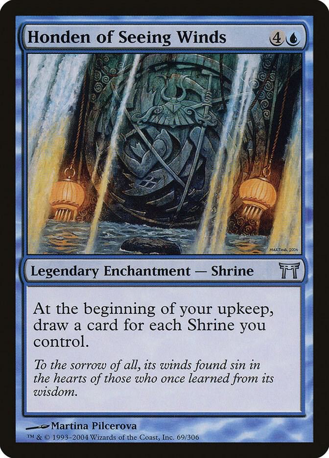 Honden of Seeing Winds 69 card from Champions of Kamigawa