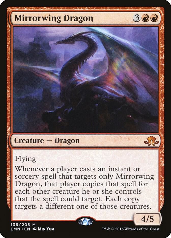 Mirrorwing Dragon 136 card from Eldritch Moon