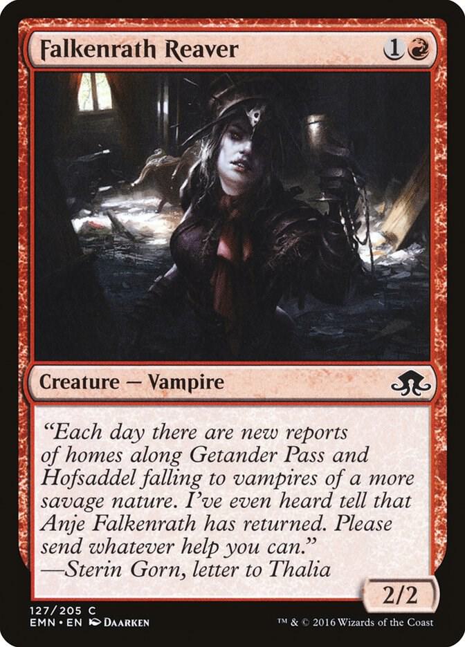 Falkenrath Reaver 127 card from Eldritch Moon