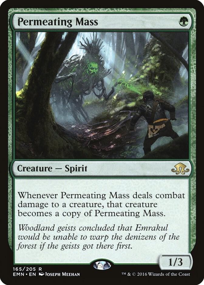 Permeating Mass 165 card from Eldritch Moon