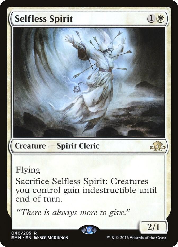 Selfless Spirit 40 card from Eldritch Moon