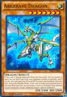 Arkbrave Dragon SR02-EN000 card from Structure Deck: Rise of the True Dragons