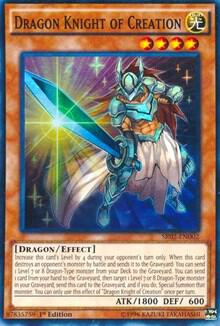 Dragon Knight of Creation SR02-EN002 card from Structure Deck: Rise of the True Dragons
