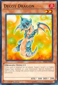 Decoy Dragon SR02-EN008 card from Structure Deck: Rise of the True Dragons