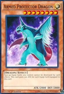 Armed Protector Dragon SR02-EN013 card from Structure Deck: Rise of the True Dragons
