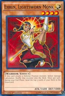 Ehren, Lightsworn Monk SR02-EN021 card from Structure Deck: Rise of the True Dragons