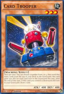 Card Trooper SR02-EN023 card from Structure Deck: Rise of the True Dragons