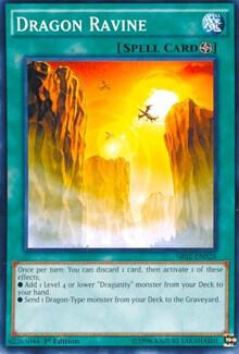 Dragon Ravine SR02-EN026 card from Structure Deck: Rise of the True Dragons