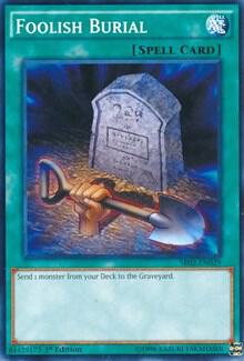 Foolish Burial SR02-EN029 card from Structure Deck: Rise of the True Dragons