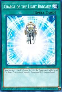 Charge of the Light Brigade SR02-EN033 card from Structure Deck: Rise of the True Dragons