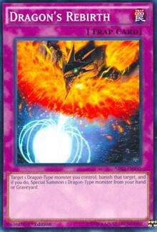 Dragon's Rebirth SR02-EN035 card from Structure Deck: Rise of the True Dragons