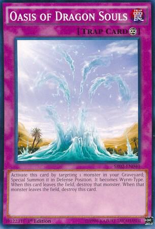 Oasis of Dragon Souls SR02-EN040 card from Structure Deck: Rise of the True Dragons