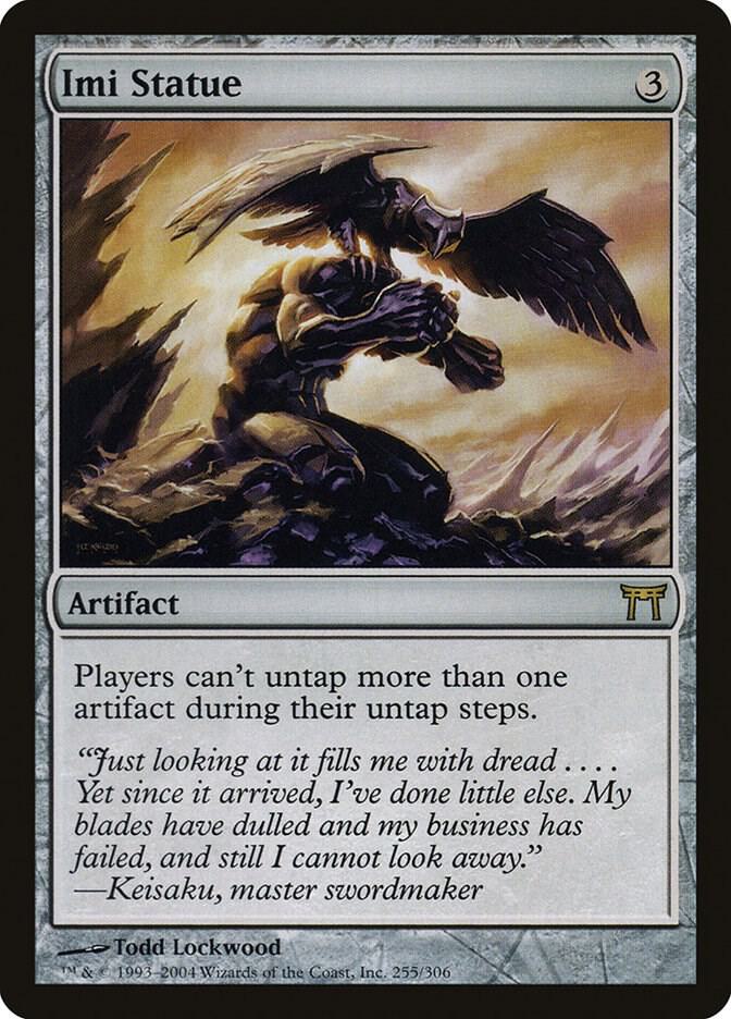 Imi Statue 255 card from Champions of Kamigawa