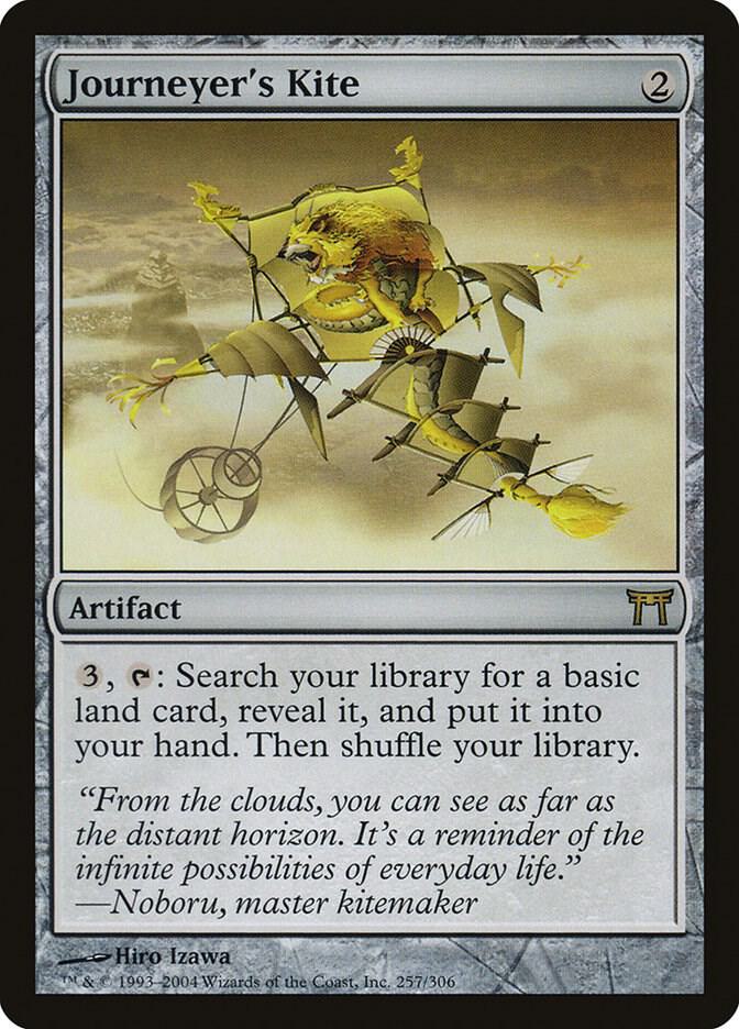 Journeyer's Kite 257 card from Champions of Kamigawa