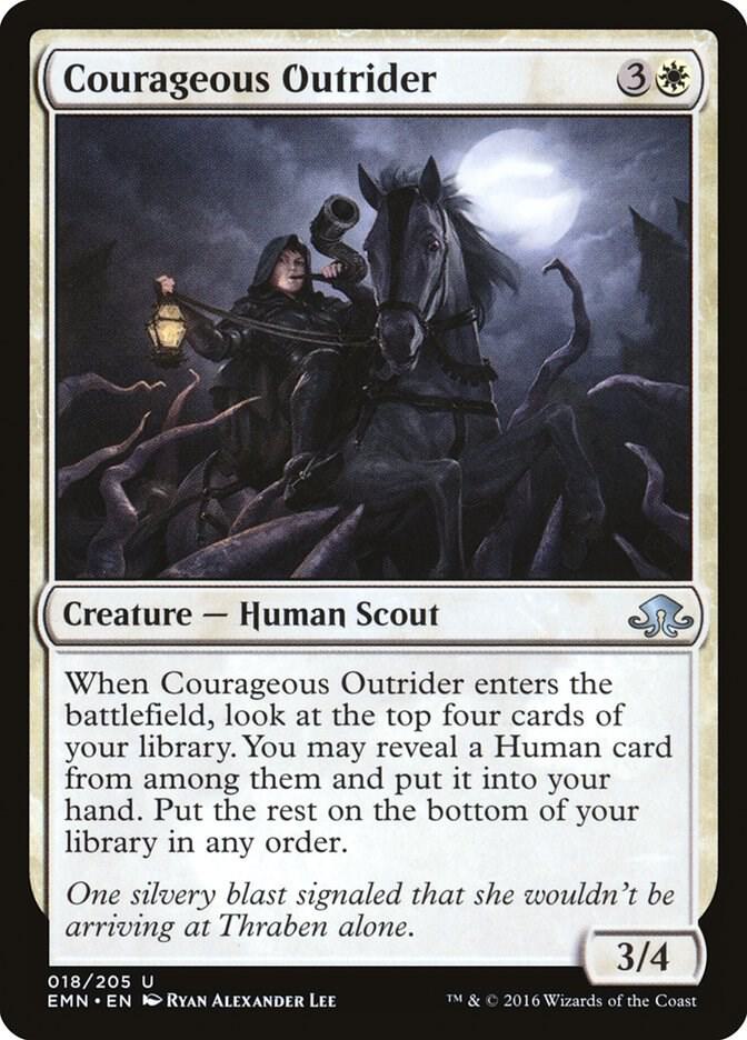 Courageous Outrider 18 card from Eldritch Moon