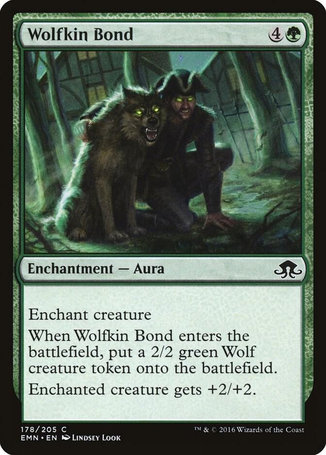 Wolfkin Bond 178 card from Eldritch Moon