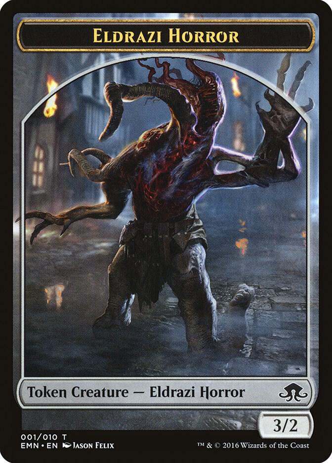 Eldrazi Horror Token 1 card from Eldritch Moon