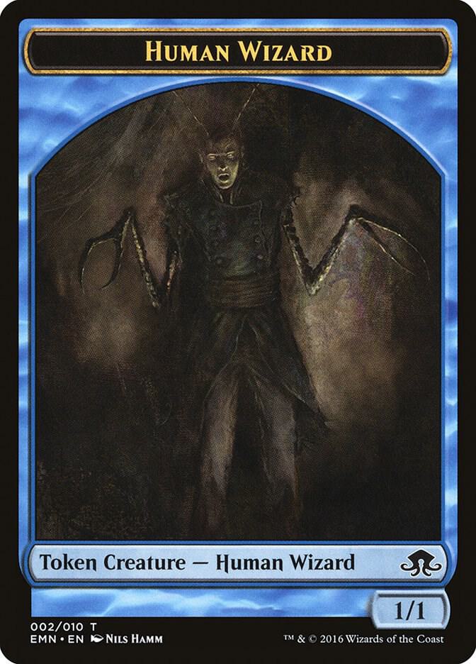 Human Wizard Token 2 card from Eldritch Moon