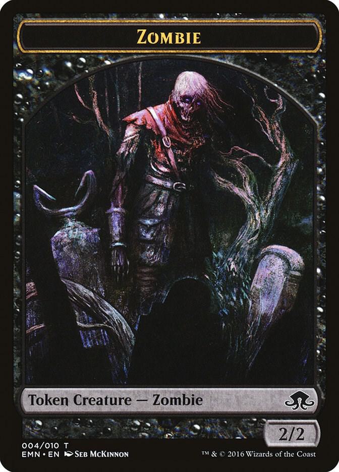 Zombie Token 4 card from Eldritch Moon