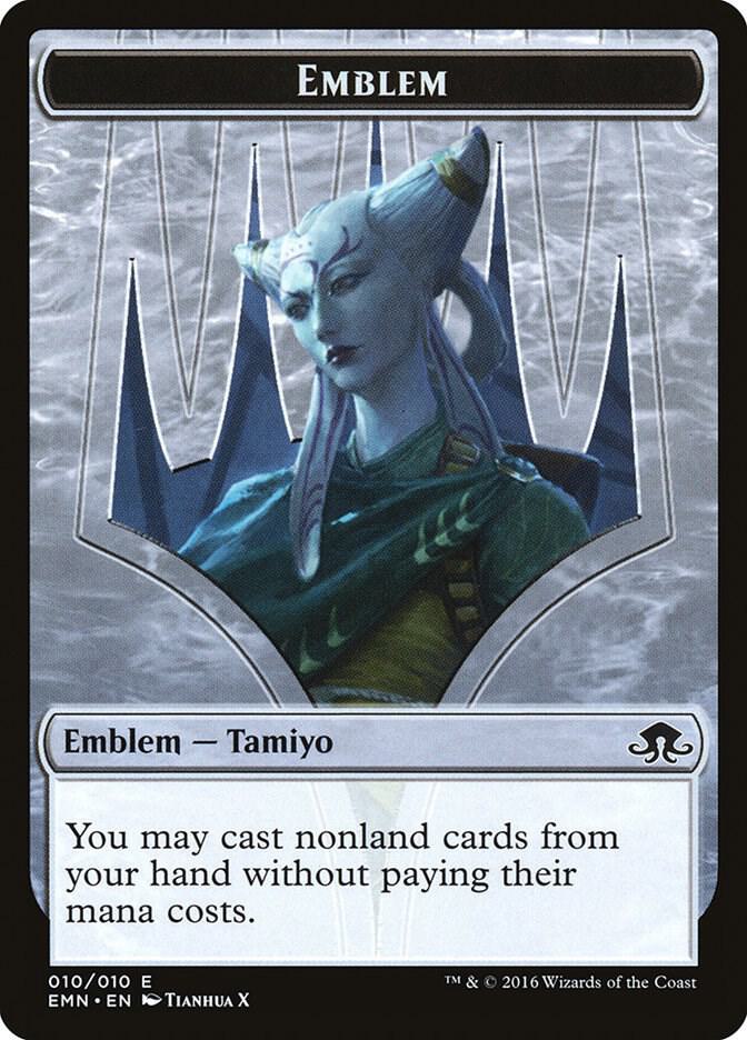 Emblem - Tamiyo, Field Researcher 10 card from Eldritch Moon