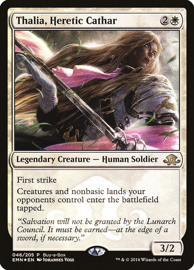 Thalia, Heretic Cathar 46 card from Buy-A-Box Promos