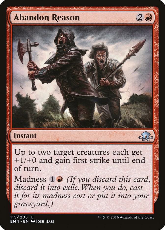 Abandon Reason 115 card from Eldritch Moon