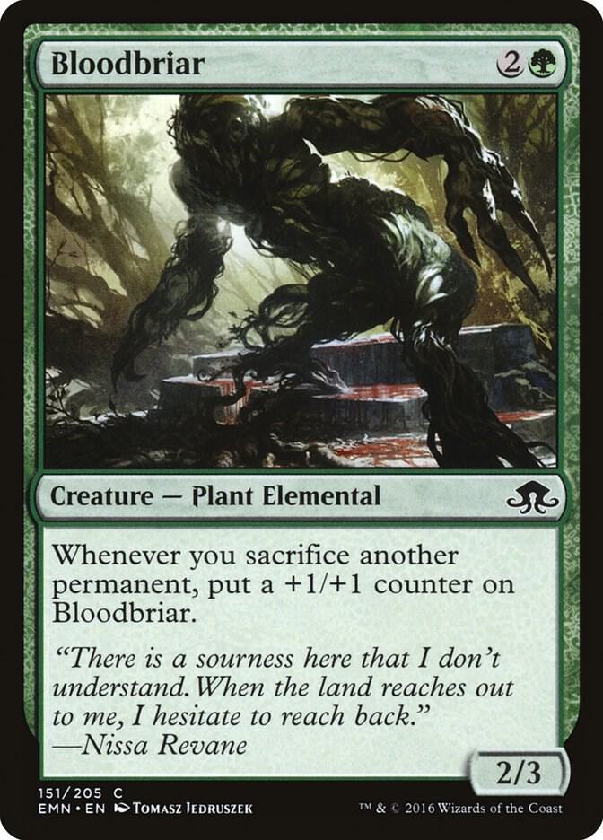 Bloodbriar 151 card from Eldritch Moon