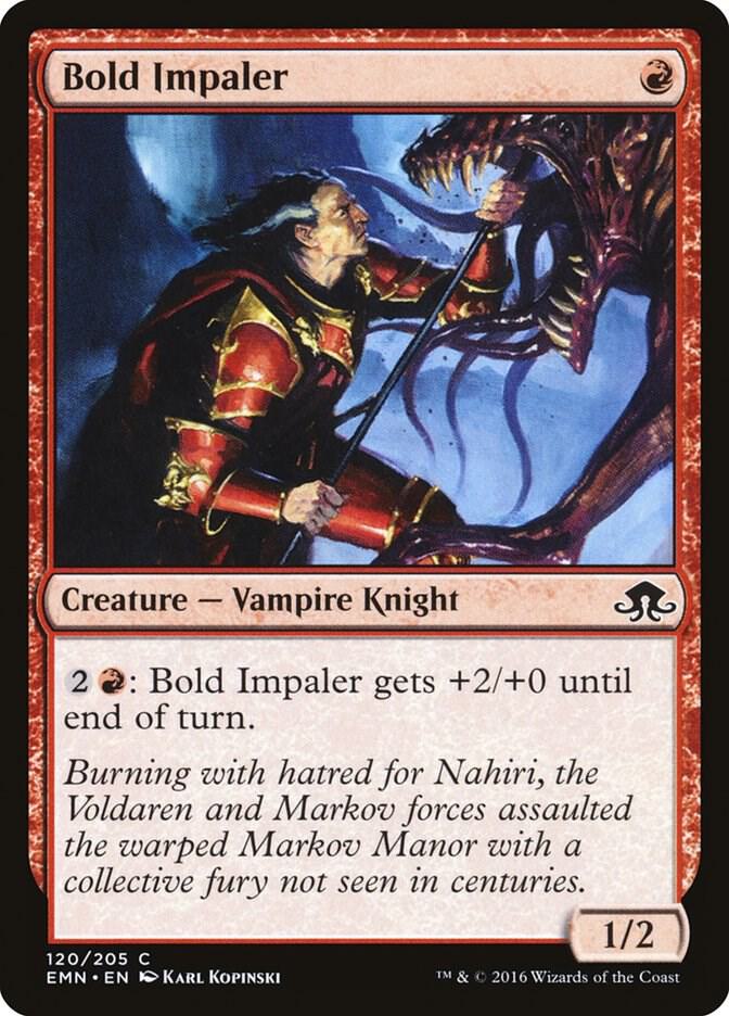 Bold Impaler 120 card from Eldritch Moon