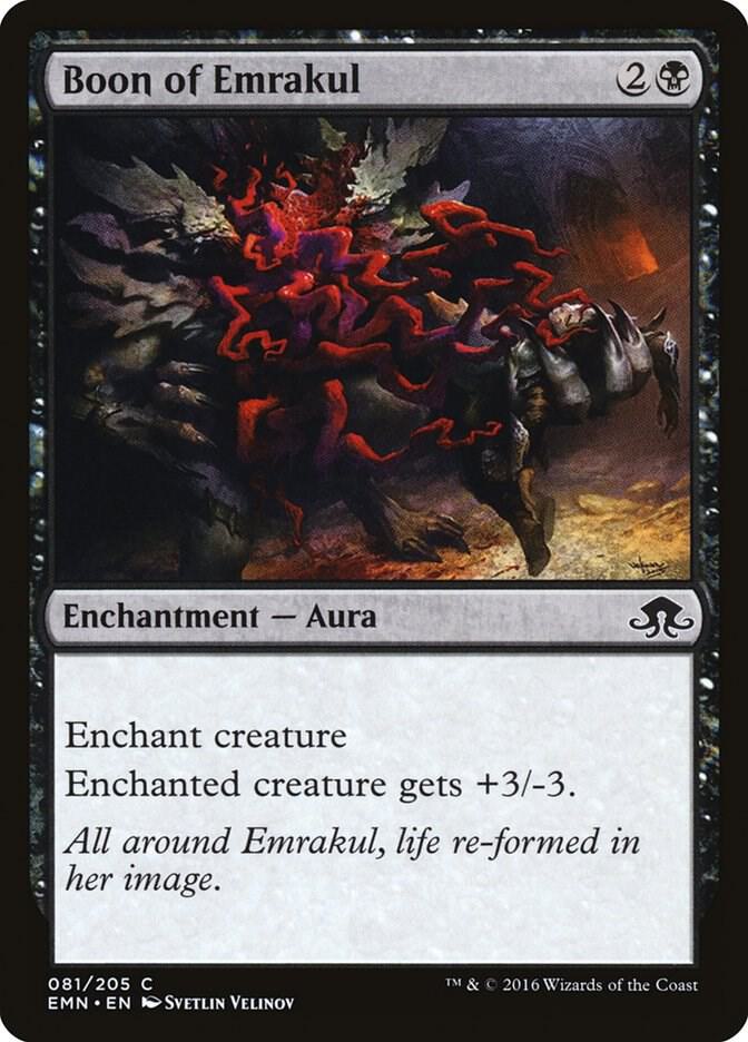 Boon of Emrakul 81 card from Eldritch Moon