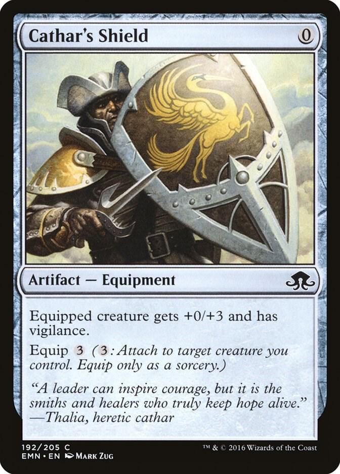 Cathar's Shield 192 card from Eldritch Moon