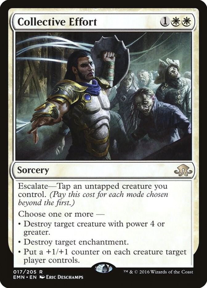 Collective Effort 17 card from Eldritch Moon