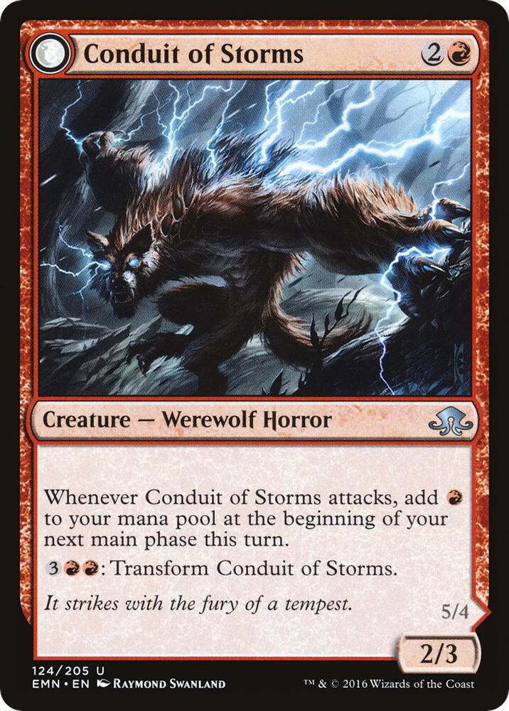 Conduit of Storms 124 card from Eldritch Moon