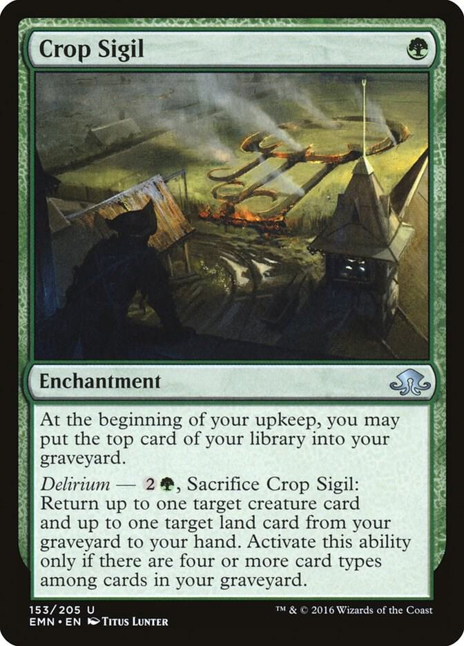 Crop Sigil 153 card from Eldritch Moon