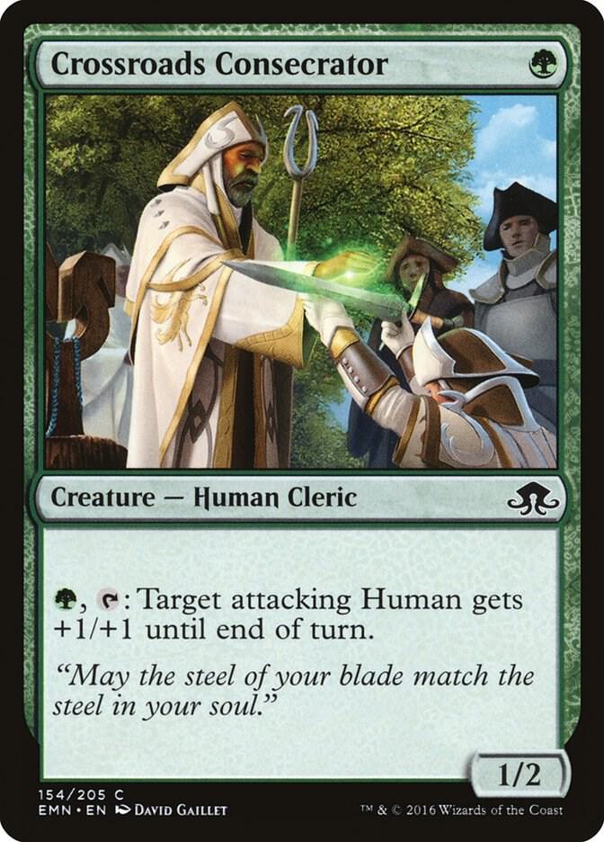 Crossroads Consecrator 154 card from Eldritch Moon