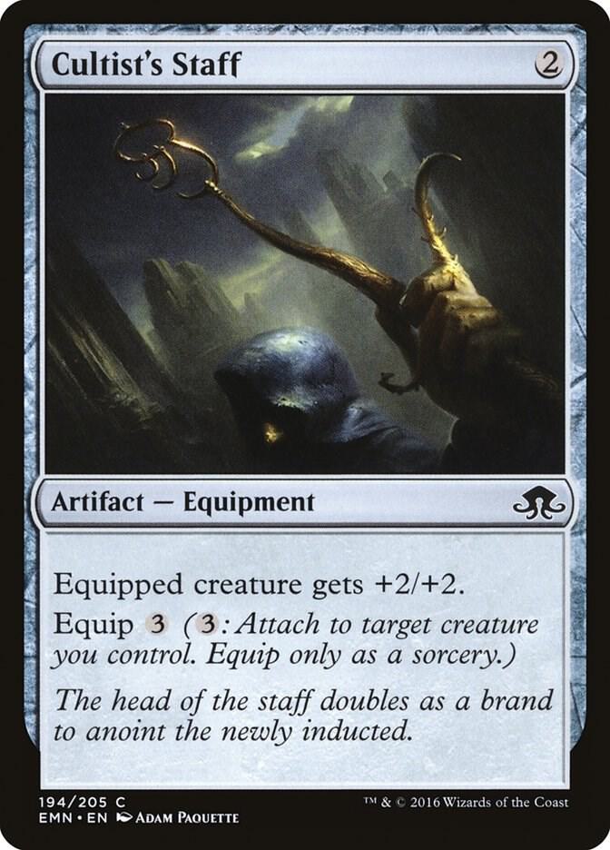 Cultist's Staff 194 card from Eldritch Moon