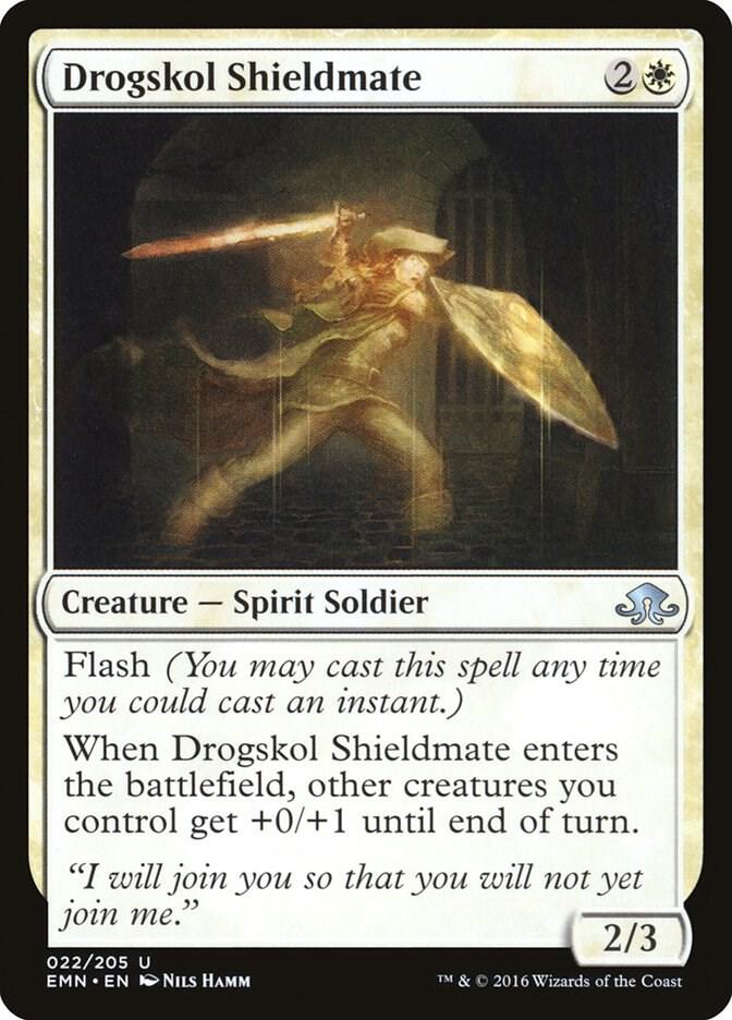 Drogskol Shieldmate 22 card from Eldritch Moon