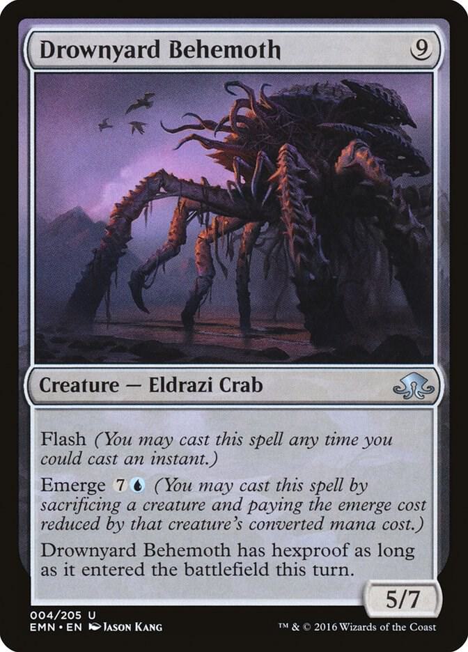 Drownyard Behemoth 4 card from Eldritch Moon