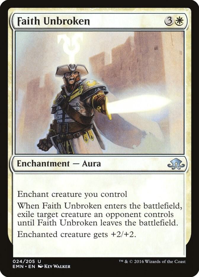 Faith Unbroken 24 card from Eldritch Moon