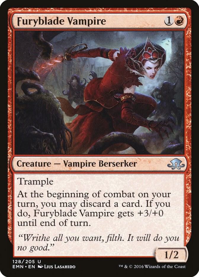 Furyblade Vampire 128 card from Eldritch Moon
