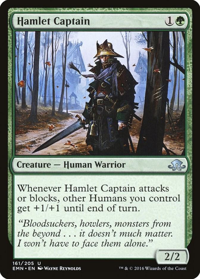 Hamlet Captain 161 card from Eldritch Moon