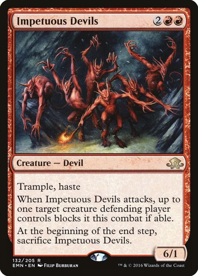 Impetuous Devils 132 card from Eldritch Moon