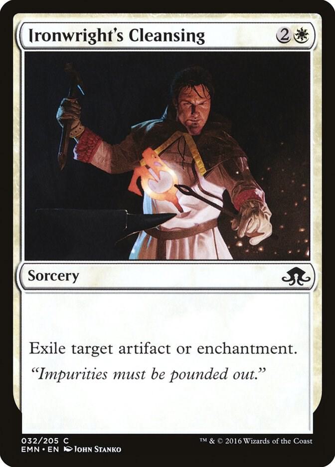Ironwright's Cleansing 32 card from Eldritch Moon
