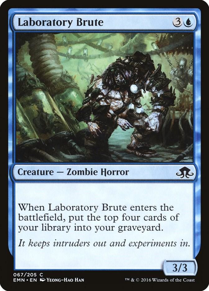 Laboratory Brute 67 card from Eldritch Moon