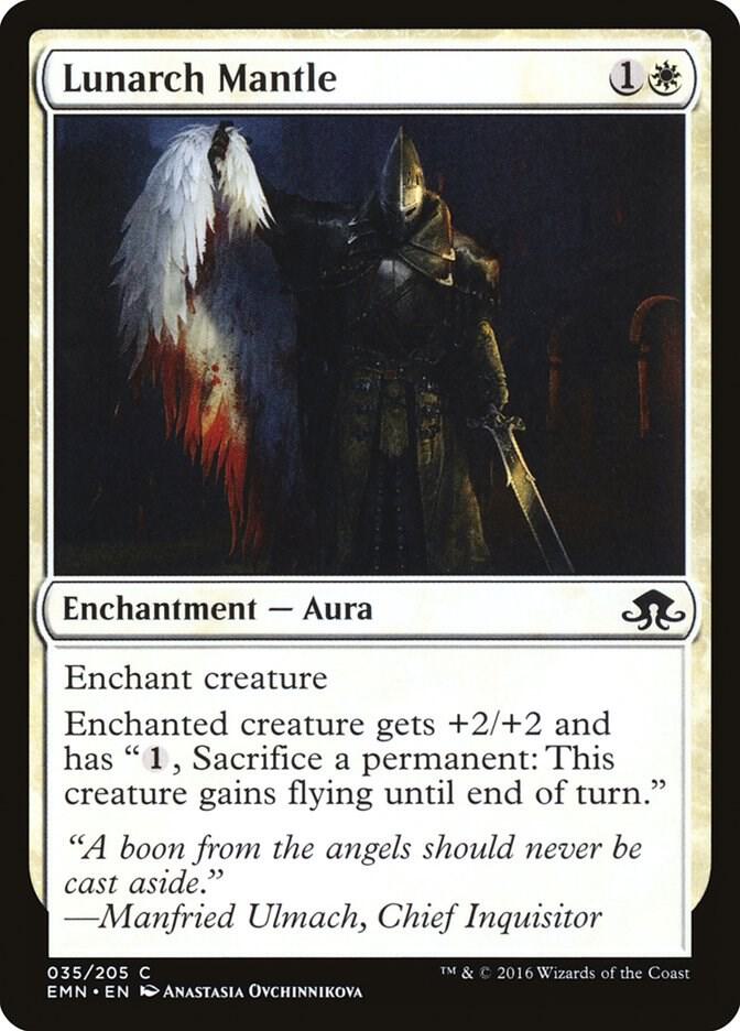 Lunarch Mantle 35 card from Eldritch Moon