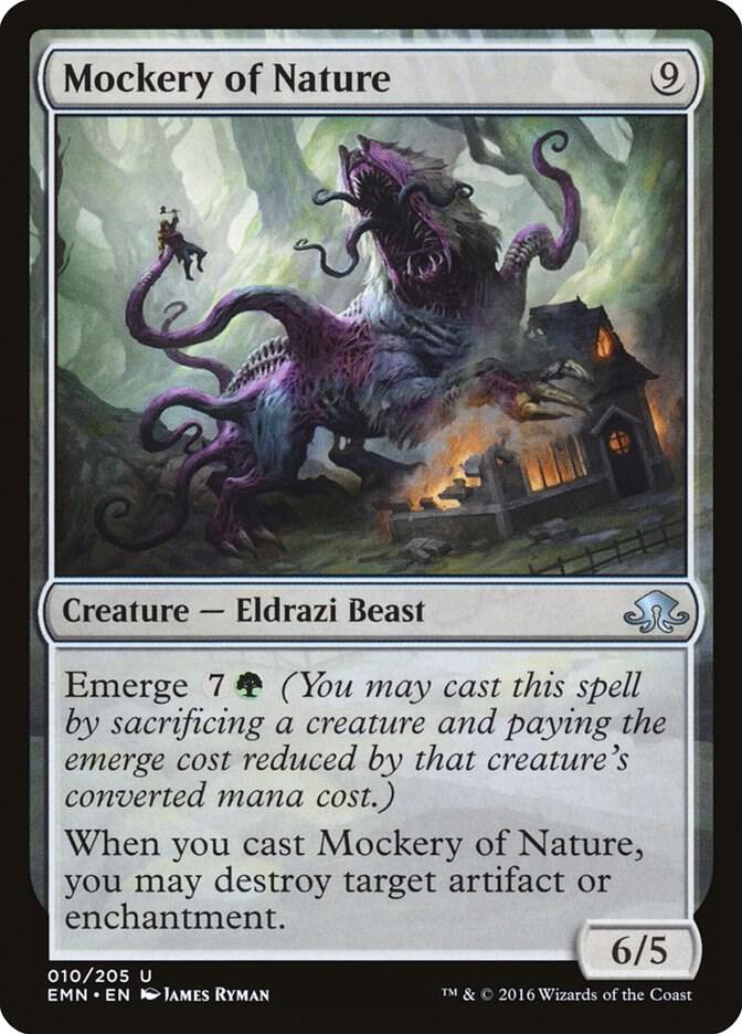 Mockery of Nature 10 card from Eldritch Moon