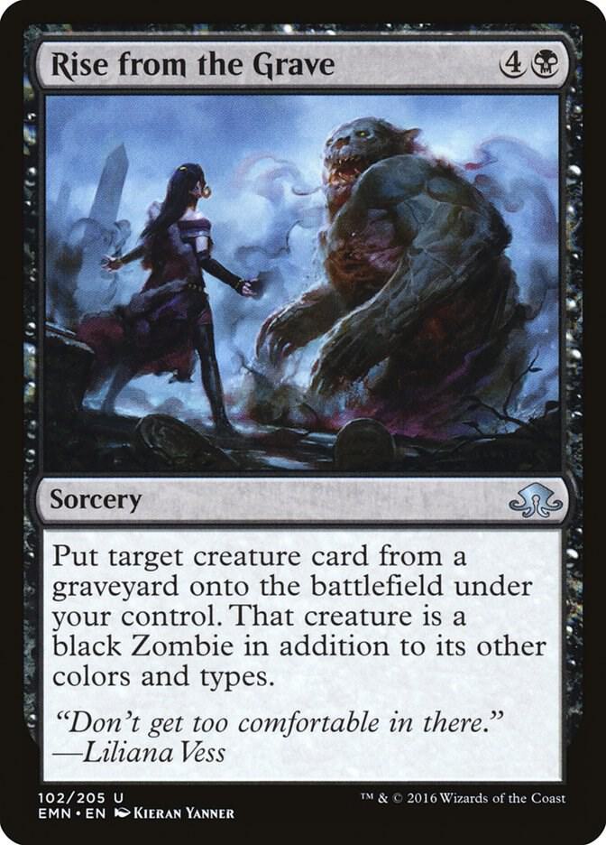 Rise from the Grave 102 card from Eldritch Moon