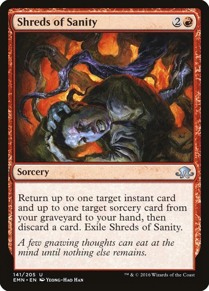 Shreds of Sanity 141 card from Eldritch Moon