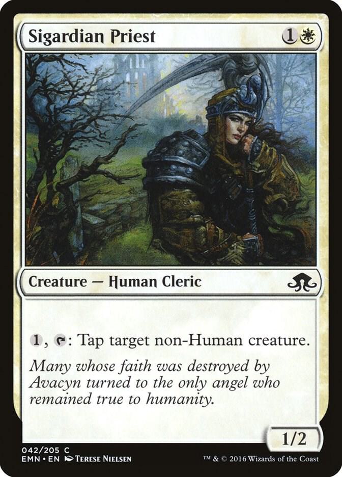 Sigardian Priest 42 card from Eldritch Moon