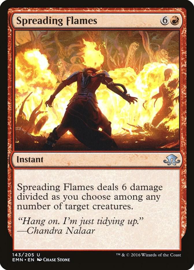 Spreading Flames 143 card from Eldritch Moon